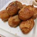 快くん's cooksnap of when they made ご飯まで味染込む♪肉巻きおにぎり.
