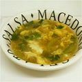 にゃたでここ's cooksnap of when they made チンゲン菜と卵で中華風卵スープ.