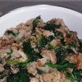 新米いもっ子's cooksnap of when they made 簡単☆豚肉とほうれん草のサッパリ塩炒め.