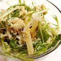 yukimimimi's cooksnap of when they made ✤水菜とりんごのマヨーグル♪サラダ✤.