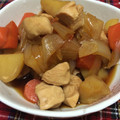 まゆまわた's cooksnap of when they made おふくろの味♪鶏肉と里芋の煮物.