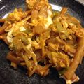 はちみつ好きda's cooksnap of when they made メンマと玉子のピリ辛炒め.
