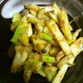 kona8's cooksnap of when they made ﾌﾞﾛｯｺﾘｰの茎ｶﾚｰ炒め.