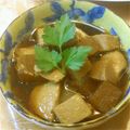 湖の塔's cooksnap of when they made マグロ・大根・蒟蒻ぼっかけ風煮.