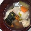 カナー's cooksnap of when they made おばあちゃんのお雑煮.