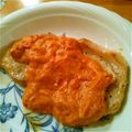 watsun's cooksnap of when they made 白身魚のムニエル♪トマトマスタードソース.