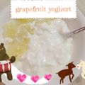 lavender★'s cooksnap of when they made ゴロゴロ☆グレープフルーツヨーグルト♪.