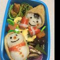 ソウくんママ's cooksnap of when they made 冬のキャラ弁☆赤ウインナーの手袋.