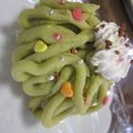 こずっぺ's cooksnap of when they made クリスマスリースな抹茶薩摩芋モンブラン★.