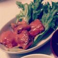 ｍｋ子's cooksnap of when they made 鮭のオーロラソース和え.