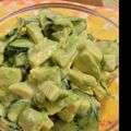 ブル太's cooksnap of when they made ○アボカドきゅうり　わさび醤油マヨ○.