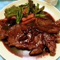 ellie21's cooksnap of when they made ママレードで♪鴨のオレンジソース.