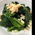 YUKIKI☆'s cooksnap of when they made ほうれん草の天かすおひたし.
