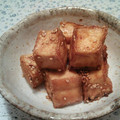 ＊SR500＊'s cooksnap of when they made 厚揚げの甘辛炒め.
