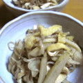 柳さき's cooksnap of when they made 牛蒡と油揚げと白滝の煮物.