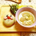 komutatata's cooksnap of when they made 【キャラ弁☆簡単アンパンマン♪】.