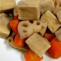 フィーノ緑虫's cooksnap of when they made 高野豆腐とれんこんの煮物.