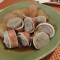 3mamakuma's cooksnap of when they made イカの里芋餅詰め.