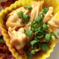 ayaxmamq's cooksnap of when they made 鶏肉とえのきのﾊﾞﾀｰ醤油炒め.