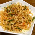 B子chan's cooksnap of when they made 美味しいラー油で☆ナムル.