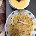 みきかつひろ's cooksnap of when they made ✿にぎやかきのこのガリバタパスタ✿.