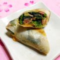 シャンプーハット's cooksnap of when they made ミニ☆ほうれん草春巻き.