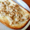 sumomocook's cooksnap of when they made すり胡桃×練乳の甘塩トースト.