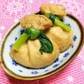 シャンプーハット's cooksnap of when they made 節約レシピ☆あぶらげの巾着煮.