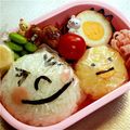 ATENZA's cooksnap of when they made キャラ弁lineムーン.