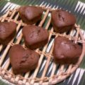 volvol's cooksnap of when they made しっとりやみつき　マロン★ココアマフィン.