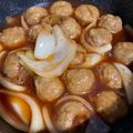 モヤシっ子's cooksnap of when they made イシイ風ミートボールのたれ.