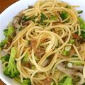 mamajiro's cooksnap of when they made 和パスタ～牛そぼろ～.