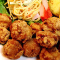 co☆'s cooksnap of when they made 漬け込み不要！豚こまの唐揚げ.