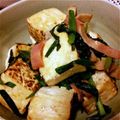 ohanap's cooksnap of when they made 簡単！焼き豆腐のニラ炒め.