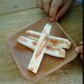 ハルノハ's cooksnap of when they made 餃子の皮で、絶品おつまみチーズロール.