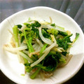 モリさんchu's cooksnap of when they made ほうれん草ともやしのからし和え.