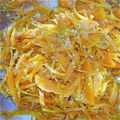 yukipuku's cooksnap of when they made 細人参のおかか胡麻油酢生姜和え.