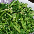 かえま's cooksnap of when they made 菜の花のからし和え.