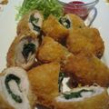MyDining's cooksnap of when they made ■とろ〜〜〜りチーズと大葉のササミフライ.