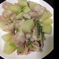 なみ29's cooksnap of when they made 大根と豚バラの塩炒め.