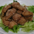 ぽんぽこ２７'s cooksnap of when they made 中華風サバのから揚げサラダ.