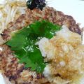 ポキコちゃん's cooksnap of when they made ﾌﾜｼﾞｭｰ！和風おろしﾊﾝﾊﾞｰｸﾞ.