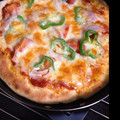 小豆沢's cooksnap of when they made 魚焼きグリルで☆簡単ふわふわ２種のピザ♪.