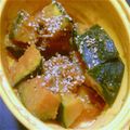 にゃんちうさん's cooksnap of when they made かぼちゃのはちみつ味噌あえ.