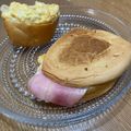 　ひこ's cooksnap of when they made ディナーロールでパニーニ.