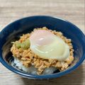 のんべぇヒロ's cooksnap of when they made 我が家の温玉納豆丼.