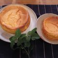 ナノハナハナコ's cooksnap of when they made ケーキ屋さんよりおいしいチーズスフレ♪.