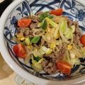 ゆかりっちの's cooksnap of when they made 牛肉とキャベツの彩り炒め.