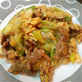 今日もまた's cooksnap of when they made 簡単！長ネギと挽き肉の甘辛炒め.