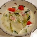 ハ★ルカ's cooksnap of when they made 野菜たっぷり！食べる豆乳スープ.